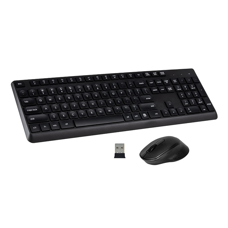 2.4G Combo de teclado y mouse inalámbrico