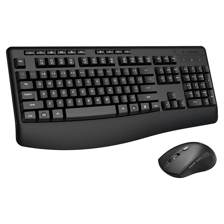Combo de teclado y mouse inalámbrico de 2.4GHz