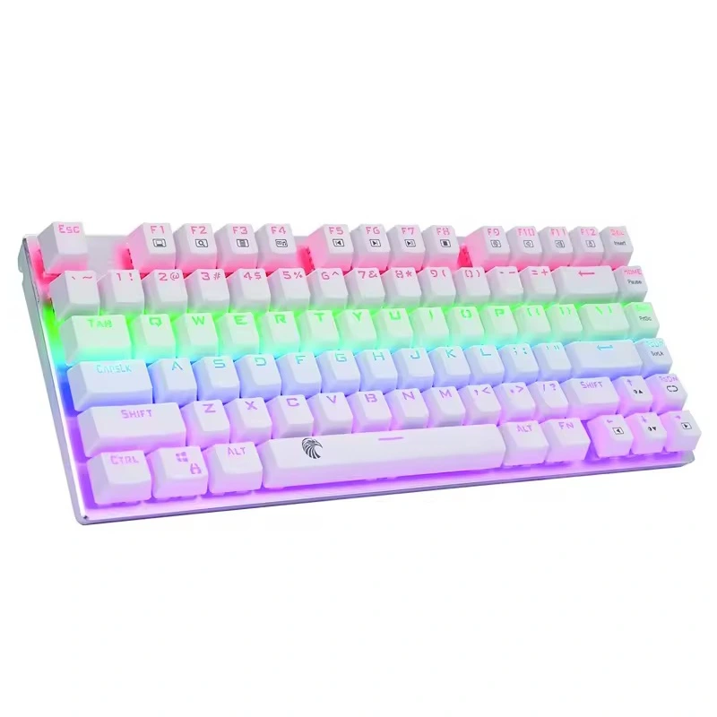 Teclado mecánico para juegos Rainbow de 81 teclas