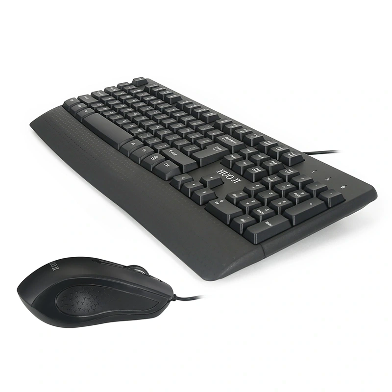Teclado para juegos con cable y interruptor de perfil bajo con reposabrazos