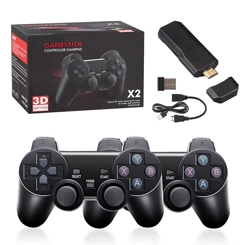 X2 Video Consola 2.4G Controlador inalámbrico HD Juego
